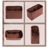 Organizer Insert Speedy 25 30 35 40,Suede Velvet Makeup Linner Purse Zipper,Inner Shaper Luxury Handbags Storange (Handmade) 3