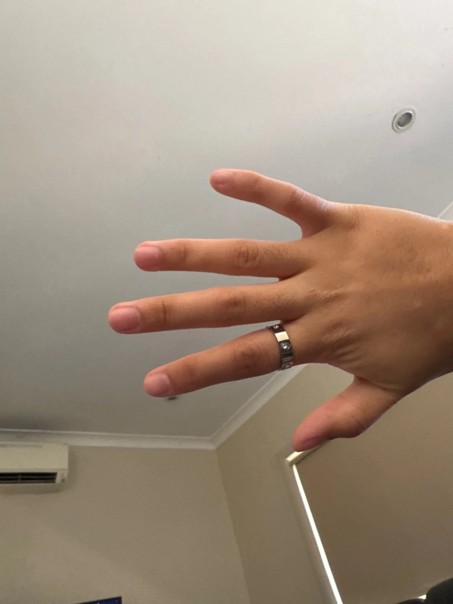 Stainless Steel Rose Gold Color Ring for Women photo review