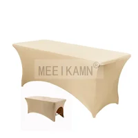 Drap de lit élastique en spandex anti-eau personnalisé, beauté des jambes, couleur champagne nude, beige, couverture de cils, vente en gros, étiquette privée 1