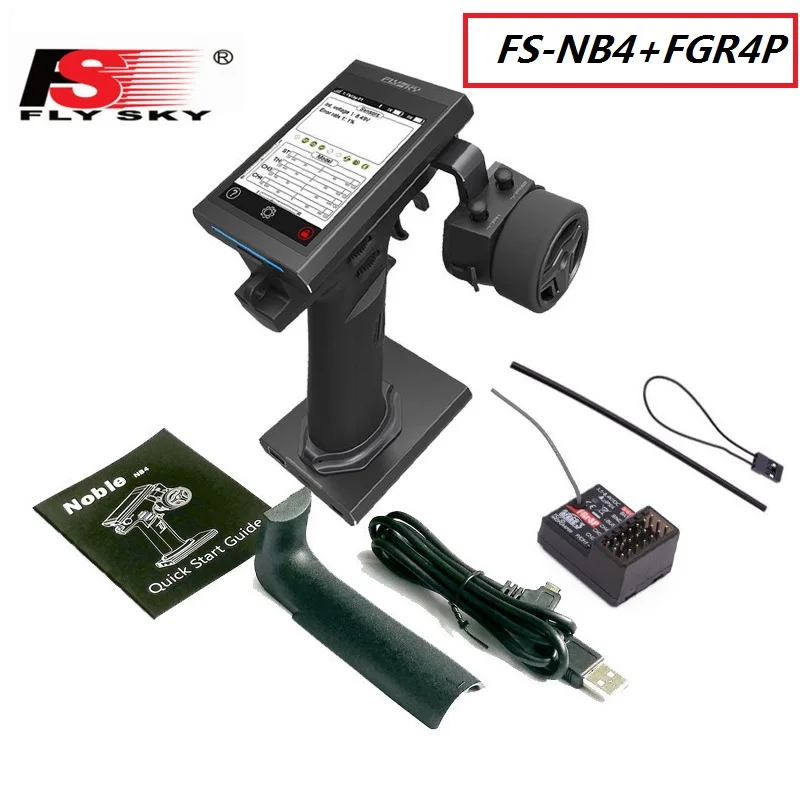 FRX6 RC Receiver For Flysky NB4 Transmitters - 2.4GHz 4CH High Voltage Car Receiver