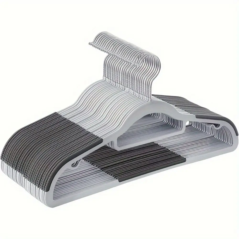 가정용 무마크 의류 행어, 어깨 모서리 보호, 두꺼운 의류 건조 랙, 옷장 행어, 10 개