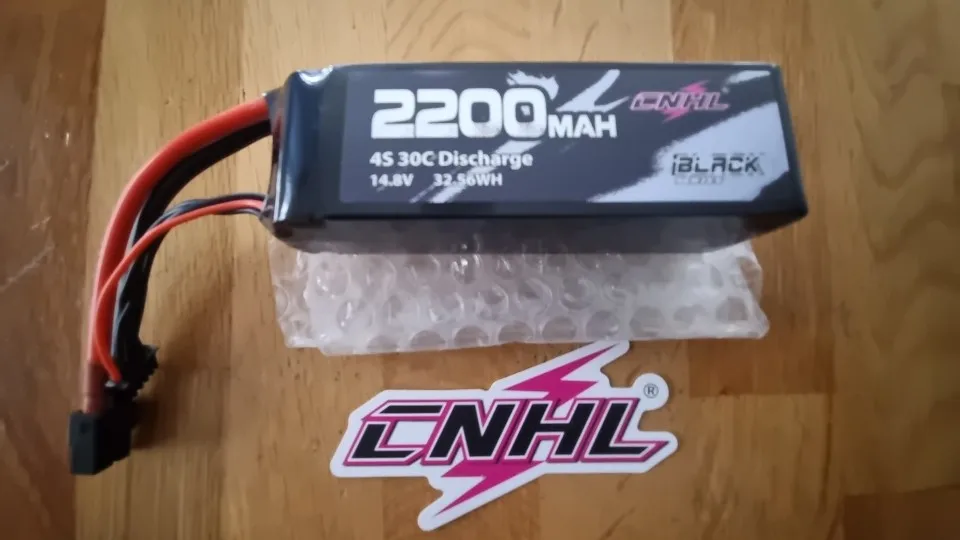 2pcs CNHL 4S 14.8V 2200mAh Lipo Battery 30C 40C 70C With XT60 T Dean Plug For RC Airplane Car FPV Helicopter Drone Quadcopter photo review