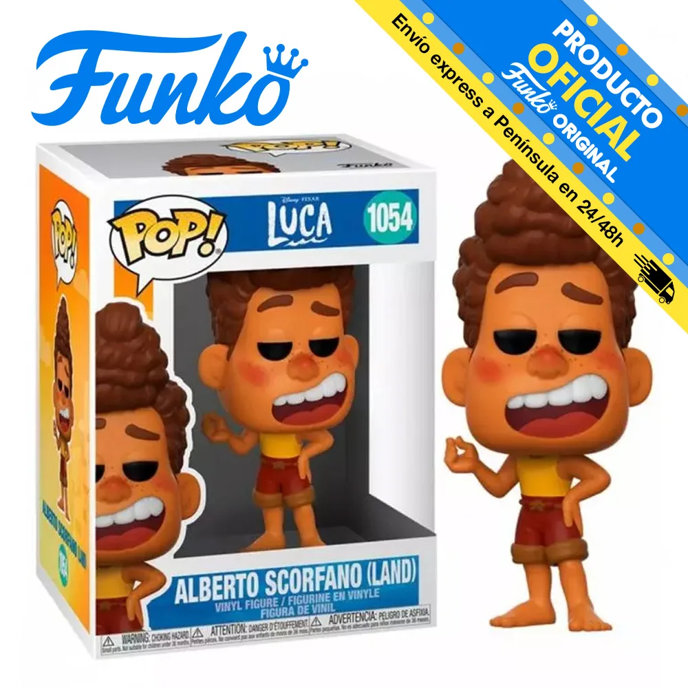 FUNKO POP! Luca - Alberto Scorfano (Earth), original, toys, gift,  collection, child, girl, shop, official license, figure - AliExpress