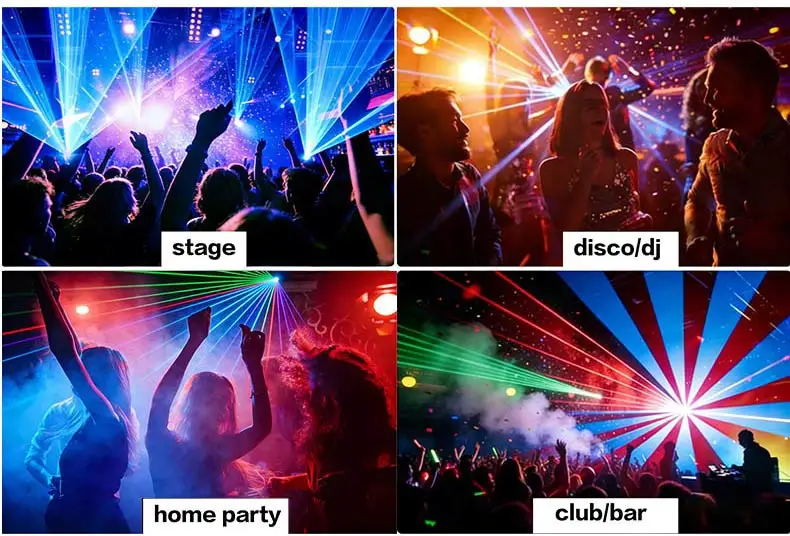 Professional Club and Concert Laser Lighting Equipment