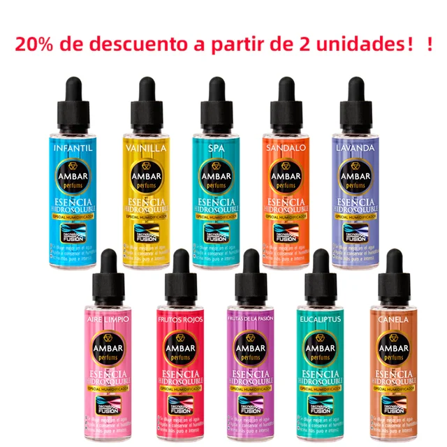 AMBAR PERFUMS Esencia Fusión Aire Limpio 50 ml