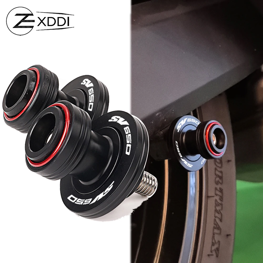 

For SUZUKI SV650 SV650S SV 650 S 1999- 2020 2021 2022 2023 8MM CNC Motorcycle Swingarm Spools Slider Stand Screws Acessories