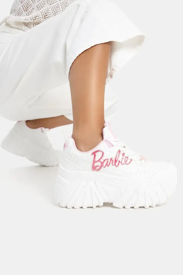 Bershka - Barbie® sneakers with maxi platform soles - AliExpress