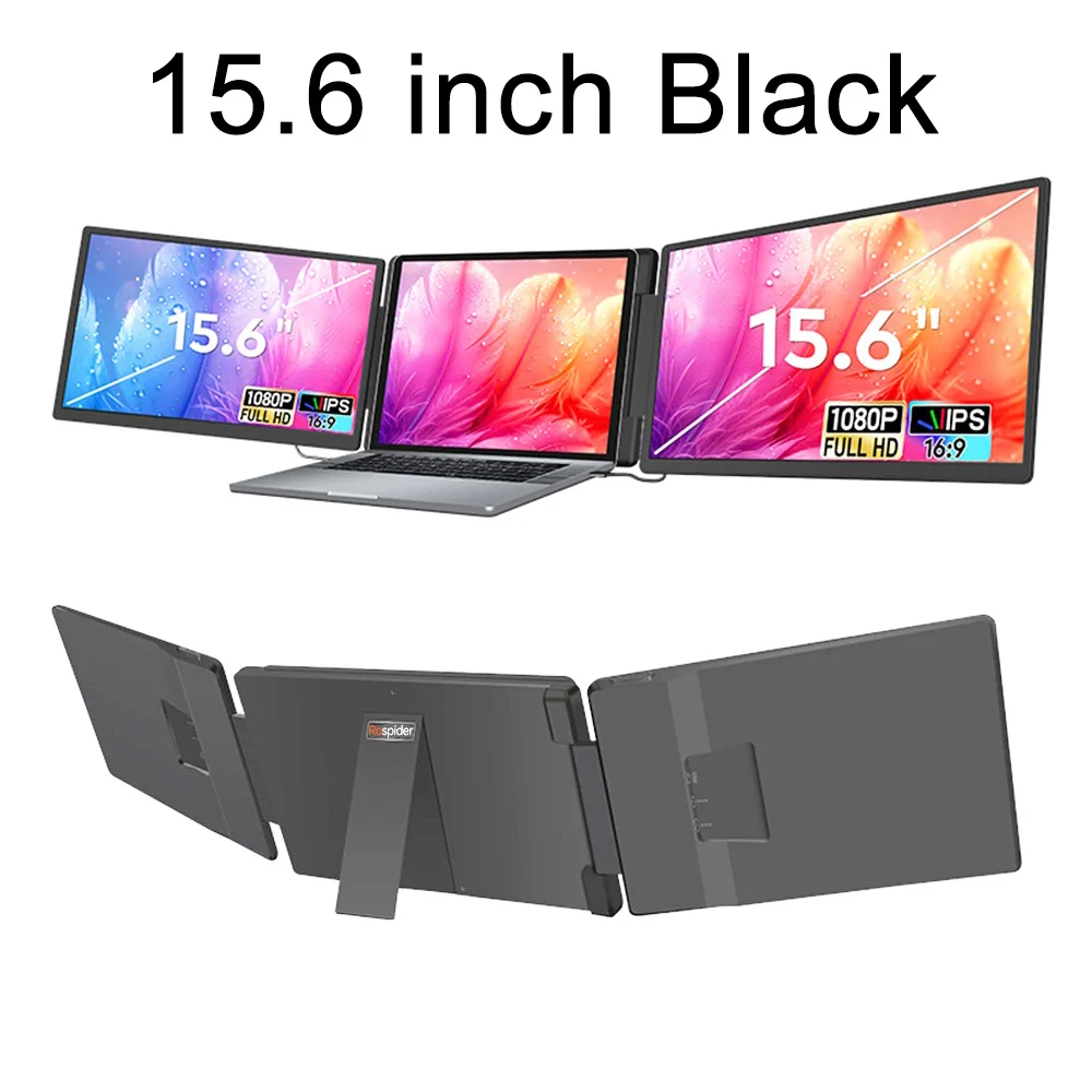 15.6 inch Black