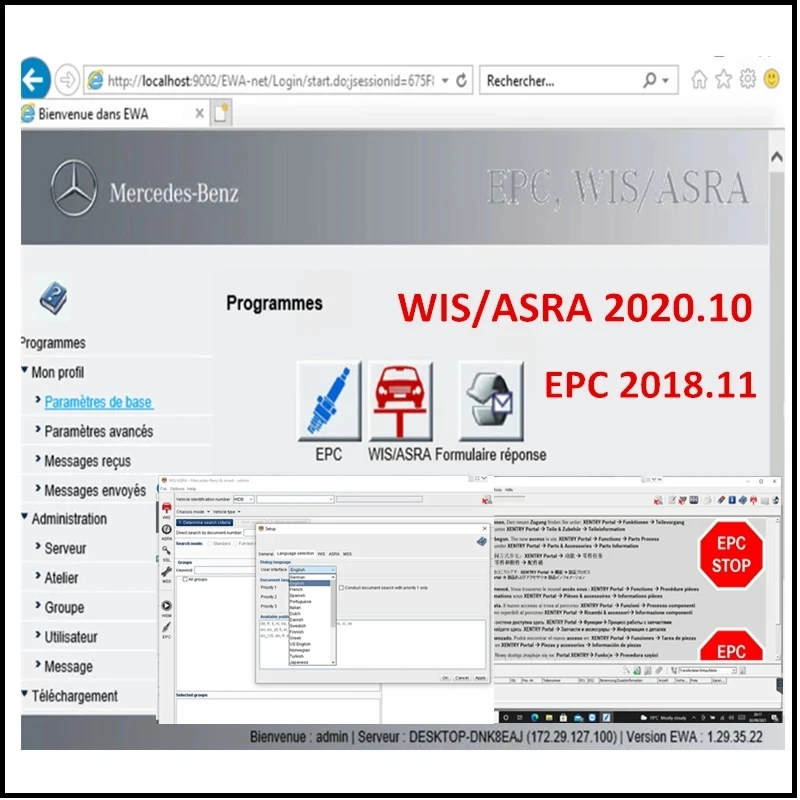 

Новинка 2020,10 MB WIS/ASRA EPC мастерская обслуживания ремонт руководство и каталог запчастей стандартная установка и активация WIS/EPC