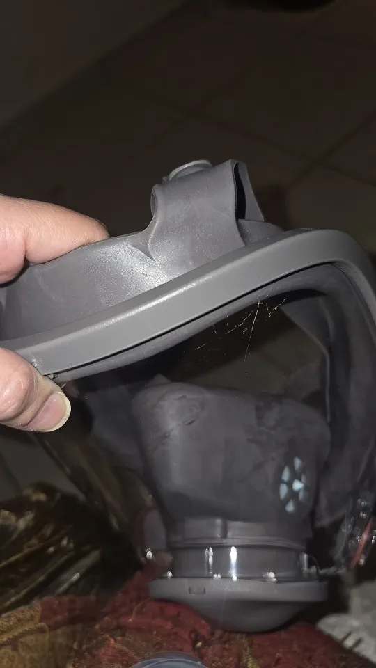 Full face spray protective mask, industrial gas mask respirator, new type 6800 gas mask, mechanical maintenance chemicals. photo review