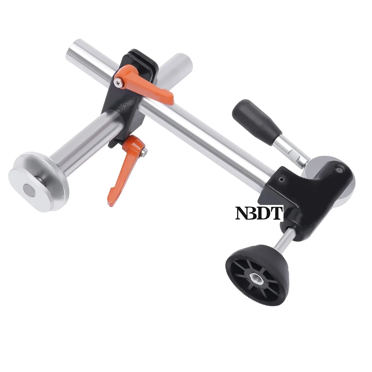 

2Pcs Woodworking Sliding Table Saw Presser Clamp With Eccentric Hold Down Wheel Toggle Handle