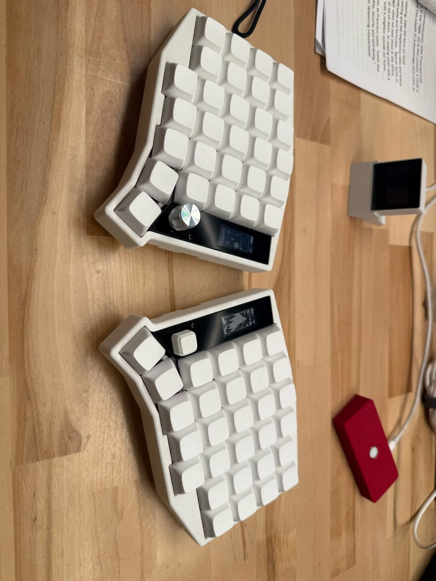 Sofle Split Keyboard Kit Dual Mode Wired Bluetooth Wireless Split