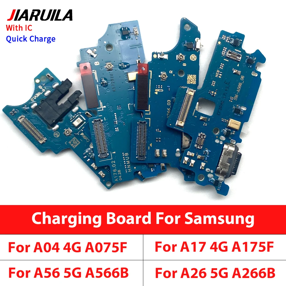삼성 A17 5G 4G A07 4G A075F A26 5G A266B A56 5G A566B용 USB 충전기 충전 도크 포트 커넥터 플렉스 케이블 1개