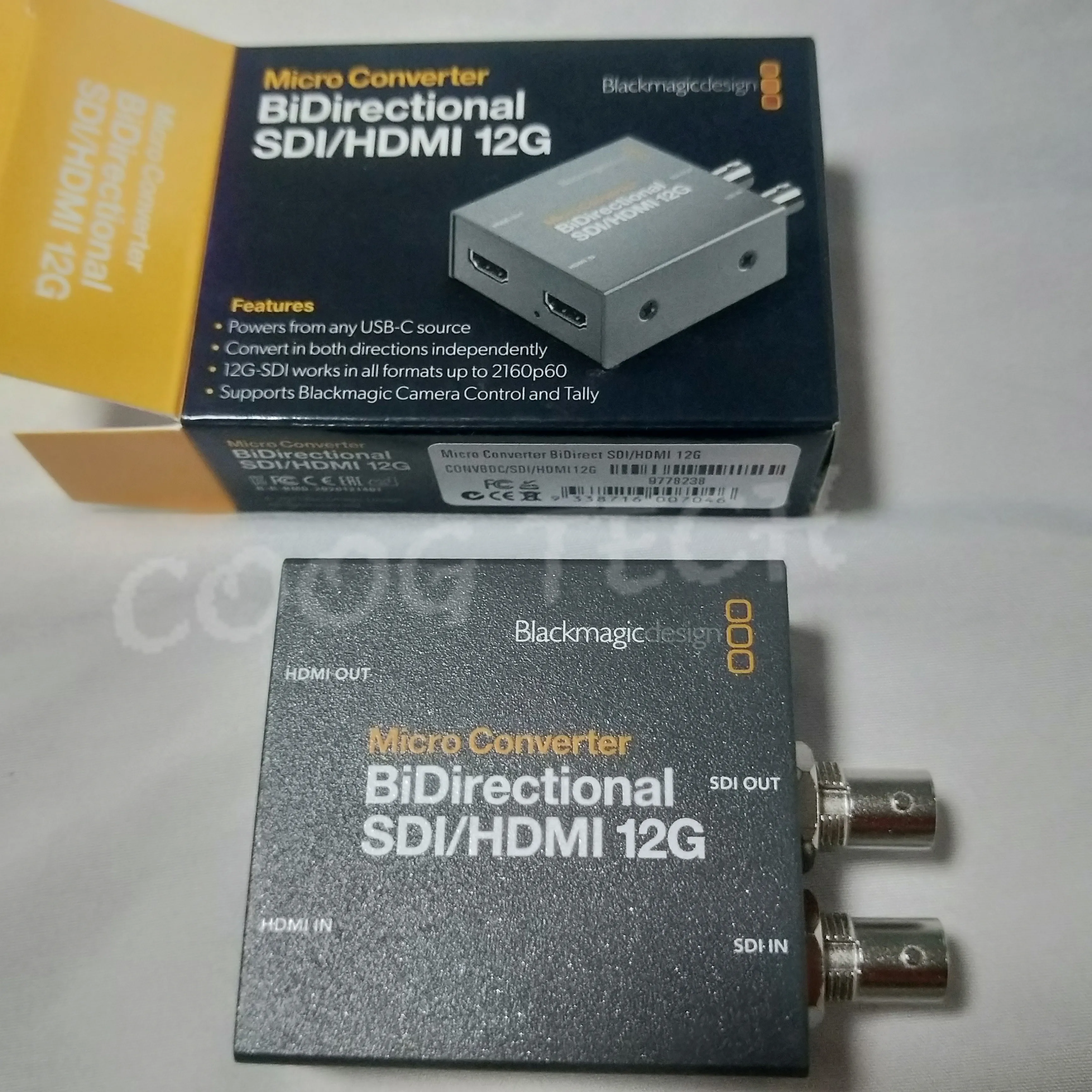 For Blackmagic Design Micro Converter BiDirectional SDI/HDMI-compatible 12G  HDMI to SDI SDI to HDMI BiDirectional - AliExpress