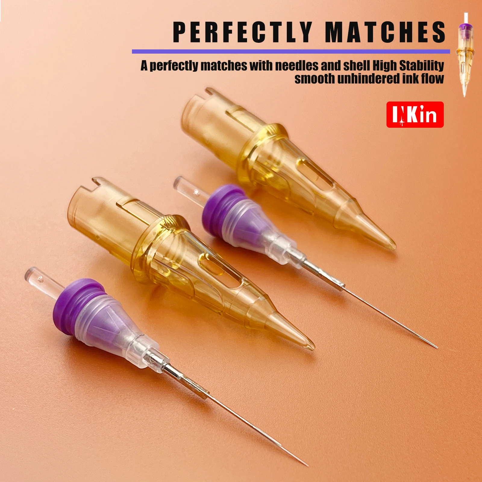 Tattoo Needles INKIN PMU SMP Cartridge Permanent Makeup Eyebrow Eyeliner Lips
