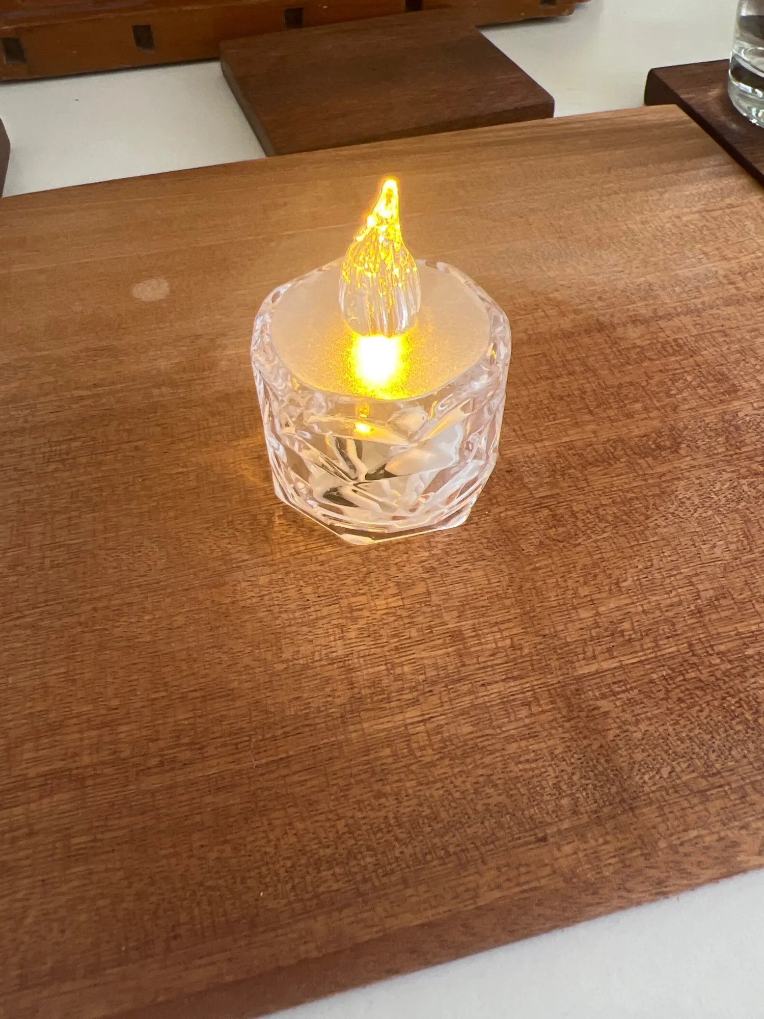 Flameless LED Crystal Candle photo review