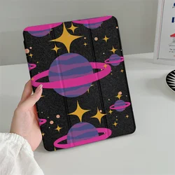 Whimsical Space Planet Tablet Case - Universal Fit, Vibrant Design for iPad Air4 or 5 -10.9 (TR153)
