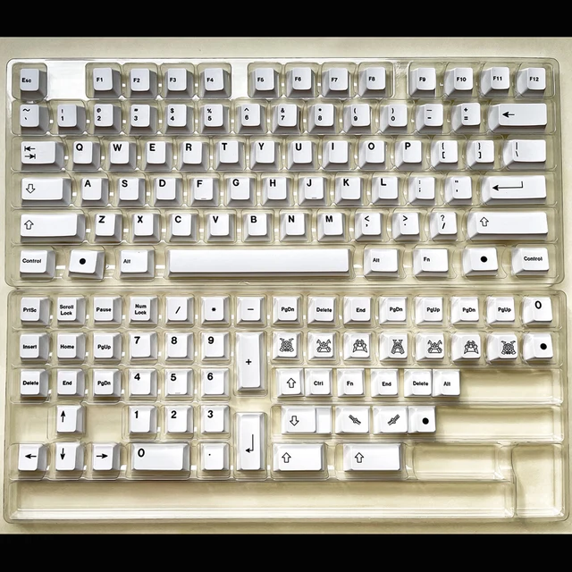 Gmk Honor-昇華型メカニカルキーボードキャップ,133キー,Cherry