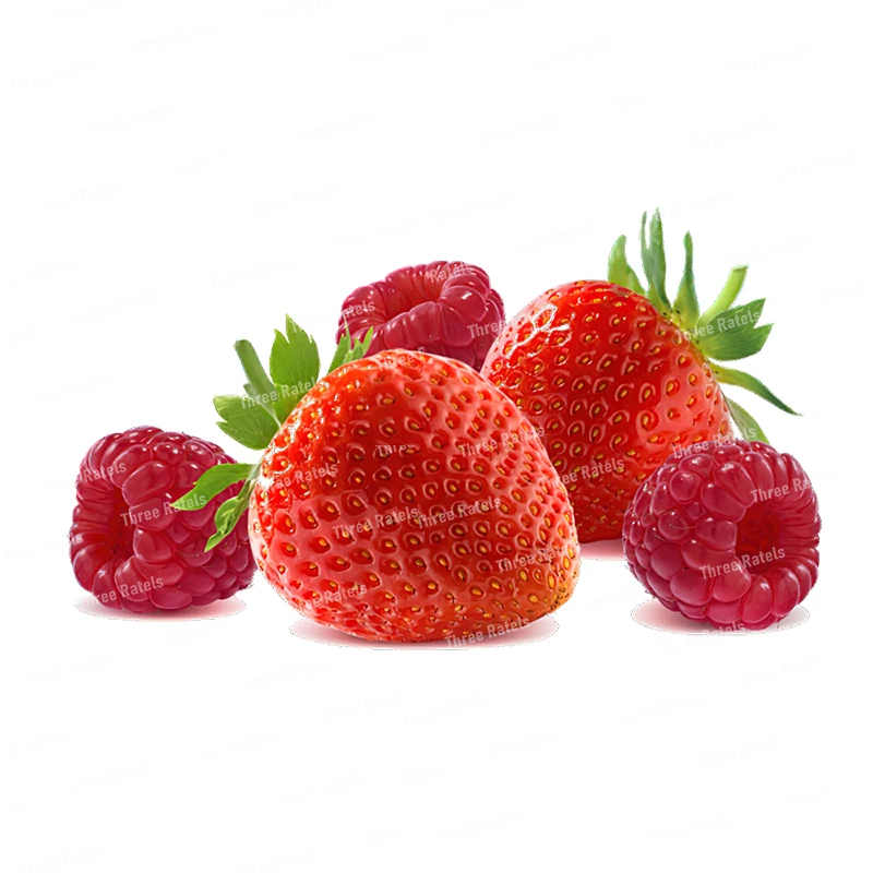 Description Picture 6 of itemThree Ratels CO23 Bright strawberry cartoon fruit sticker kitchen refrigerator decorative toilet decal