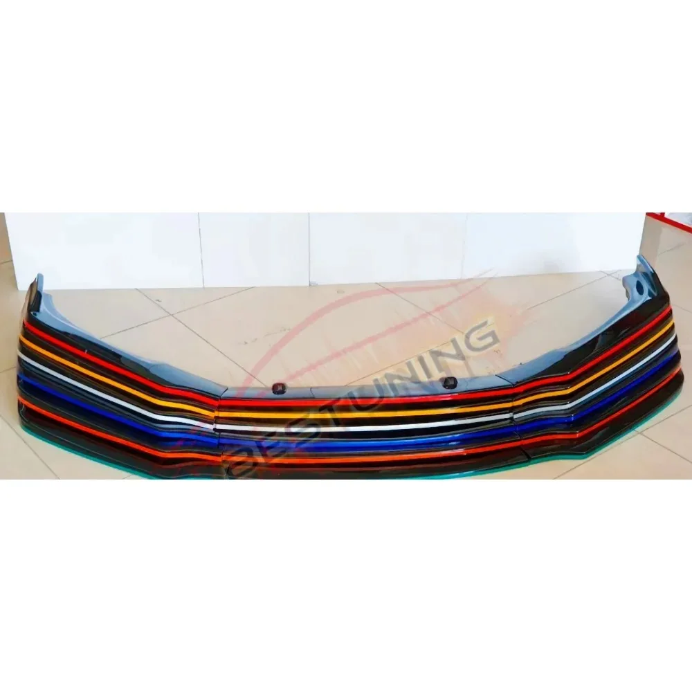 Kit Carrozzeria Sportivo Auto Paraurti Anteriore Lip Splitter, Per FIAT BRAVO II 2008-2012 2009 2010 2011, ABS Lip Paraurti Anteriore Splitter Lip Body Kit Mento Spoiler Diffusore Diffusore Anteriore Auto Sportivo - 5