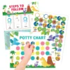 Baby Potty Training Toilet Seat，Baby Potty Toilet Seat Realistic Potty Training Seat With Sticker 5
