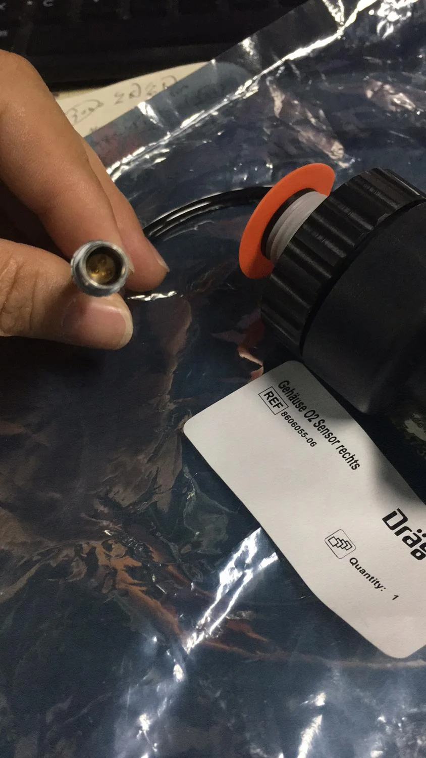 Drager PN:8606055 Housing ASM O2 Sensor for fabius(New,Original)