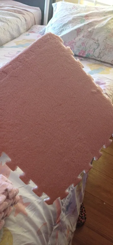 Soft Plush Kids Carpet Baby Play Mat Children's Rugs Toys EVA Foam Children's Mat photo review