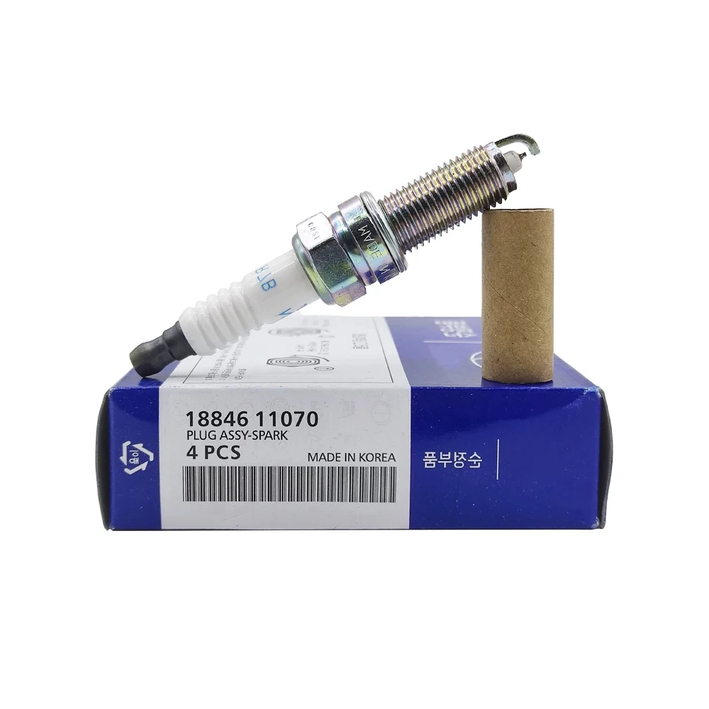 

4/6 шт. 18846-11070 SILZKR7B11 Автомобильная иридиевая Свеча зажигания для Hyundai Elantra IX35 Sonata 8 Genesis Santa Fe Tucson Acura SILZKR7B-11