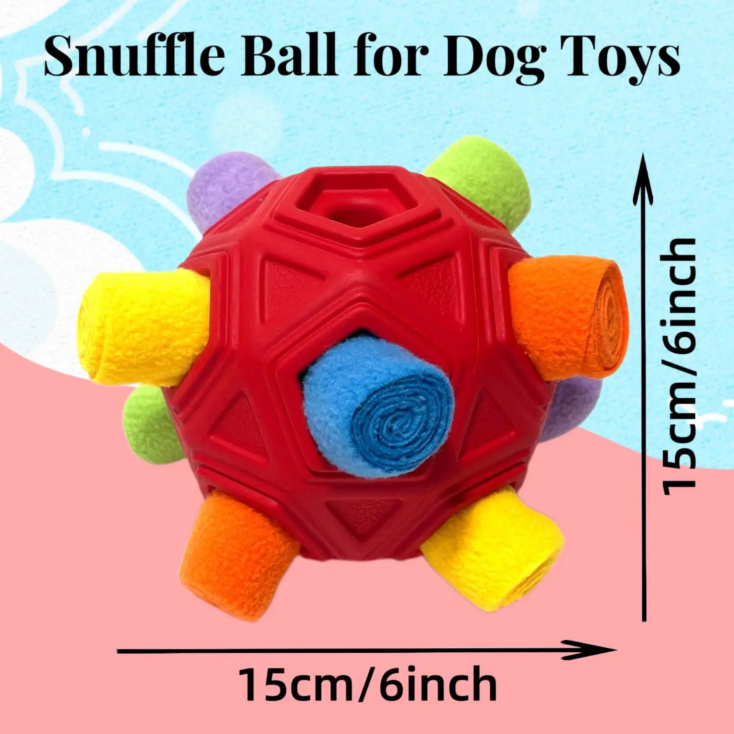 Snuffle Toys For Dogs Colorful Interactive Durable Dog Ball Toy Snuffle  Herding Indoor Outdoor Sports Toy Pet Supplies Products - AliExpress