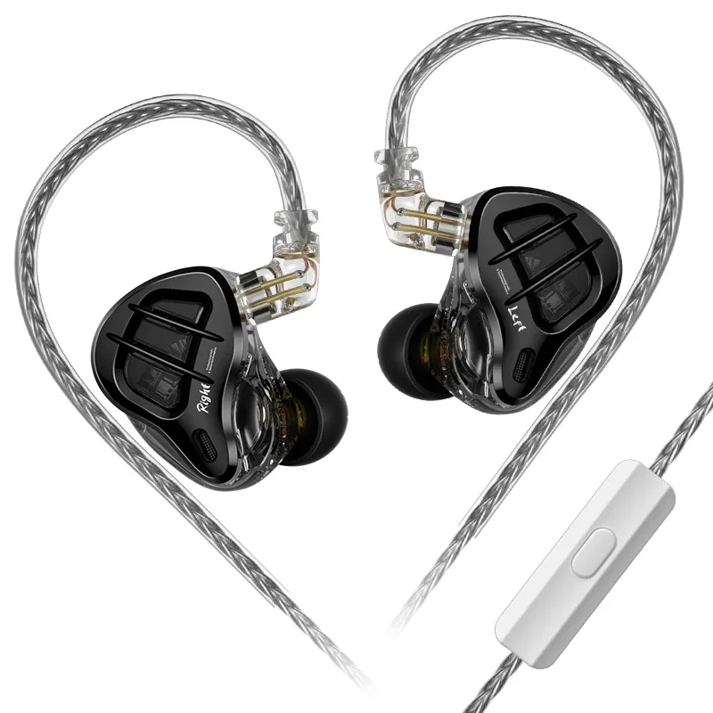 Kz zar金属イヤホン1DD + 7BAハイブリッド技術ハイファイ低音