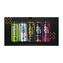 Bebida energética - Pack de 5 unidades de 500 ml - Quetecalles nace para darte el plus de energía que necesitas cuando más lo necesitas. En los días que se hacen largos o en las noches interminables