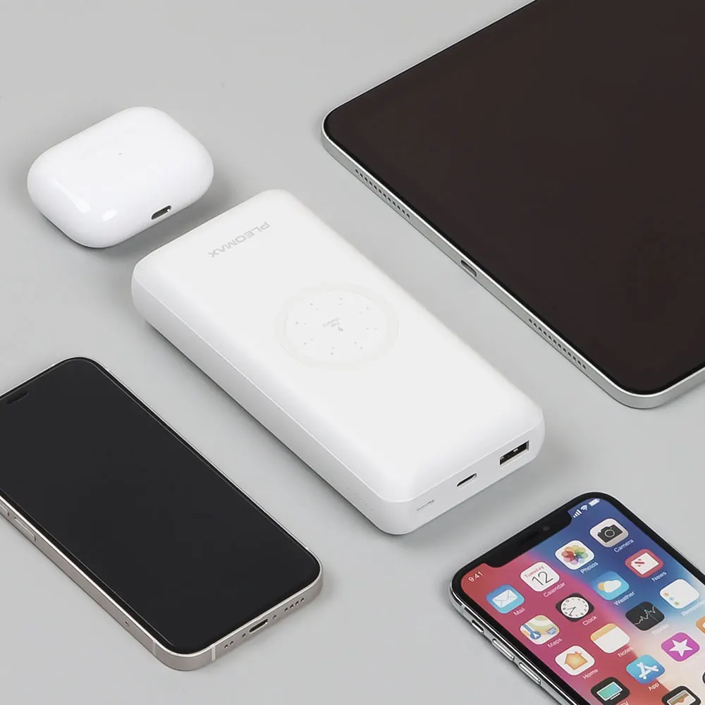 Ali exclusive 20000mAh wire and wireless auxiliary battery