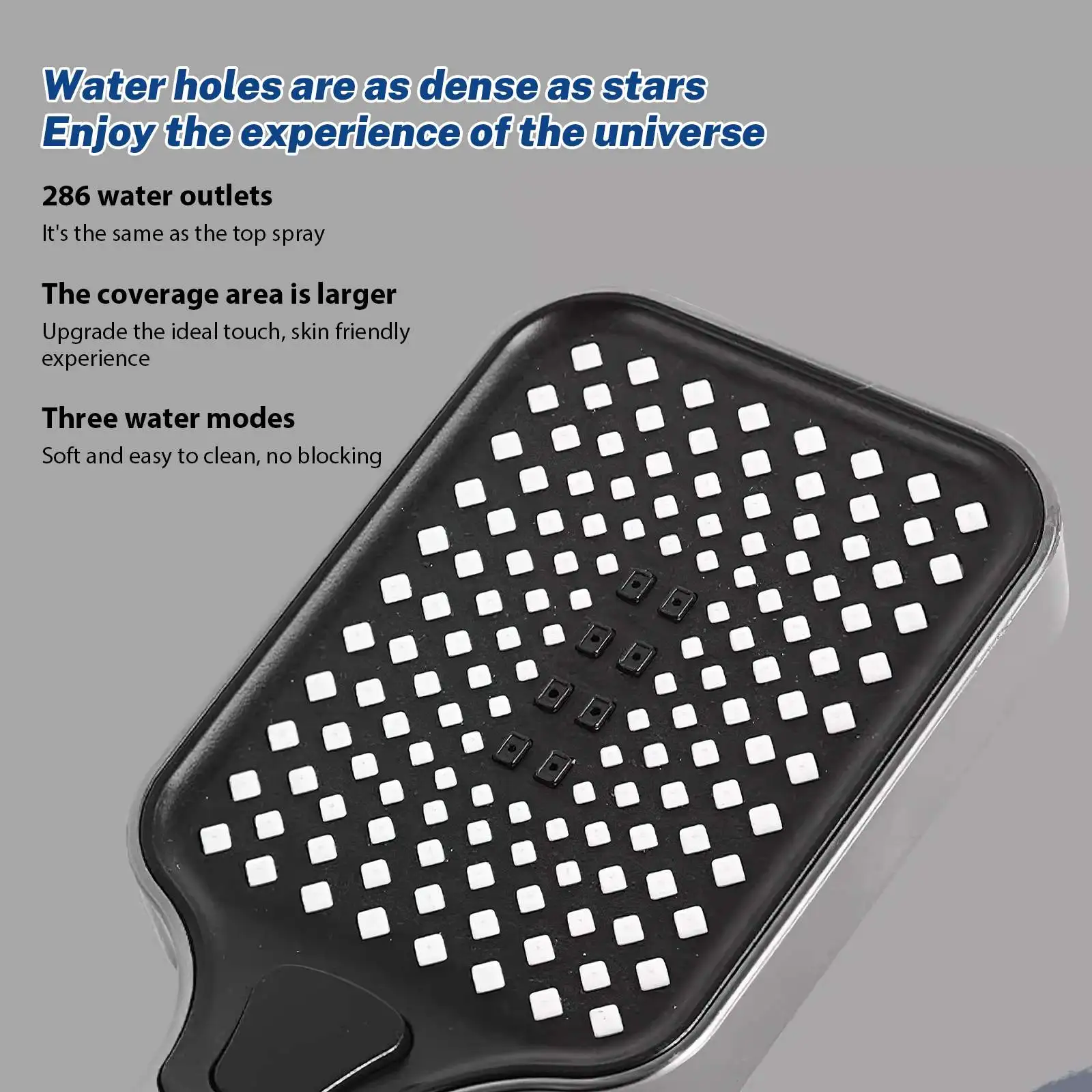 Smart Digital Display Dusche Wasserhahn Set Klavier Stil Regen Badezimmer Dusche System Grau Digital Mischbatterie Bidet Dusche – Detail 7