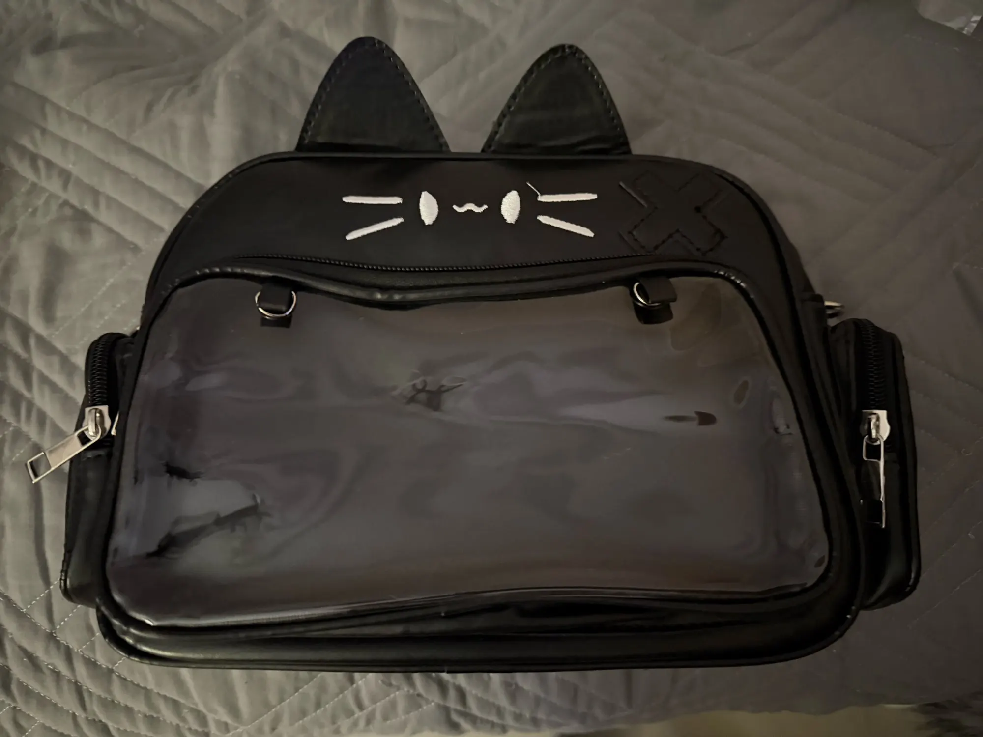 Vegan Leather Neko Bag - Harakuju Aesthetic photo review