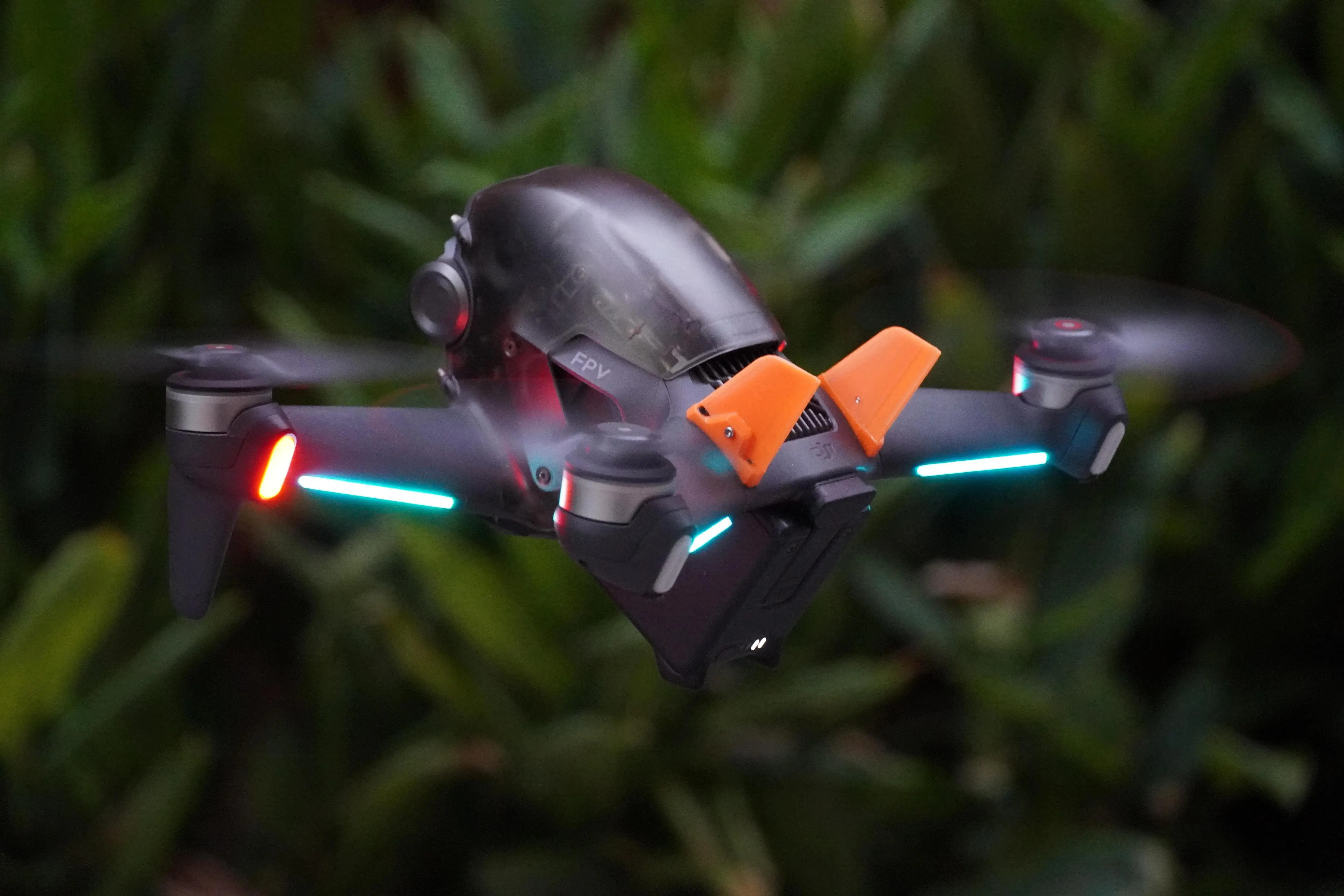 Lot de 2 coques de protection pour drone FPV - Orange, Noir, Gris, Rouge