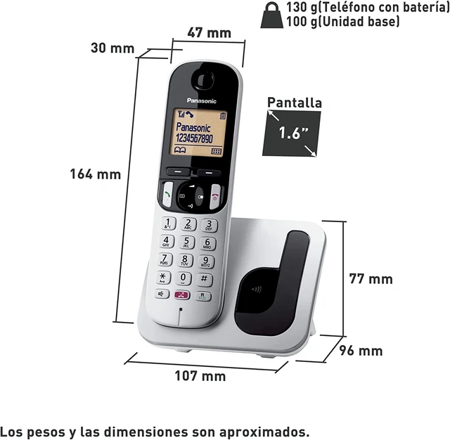 Telefono Inalambrico Panasonic Altavoz Id Llamadas