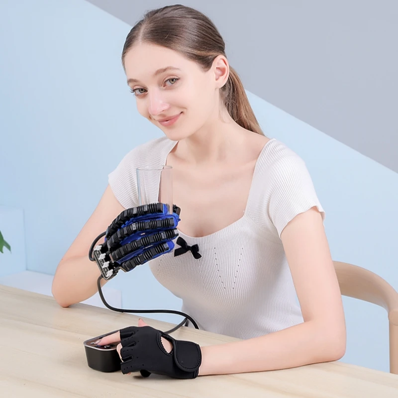 BY-TechSphere(Mano Sinistra + Mano Destra),Guanti Robotici Per La Riabilitazione, Apparecchiatura Per La Terapia Della Mano Per La Riabilitazione Dell'Ictus, Guanti Per La Riabilitazione