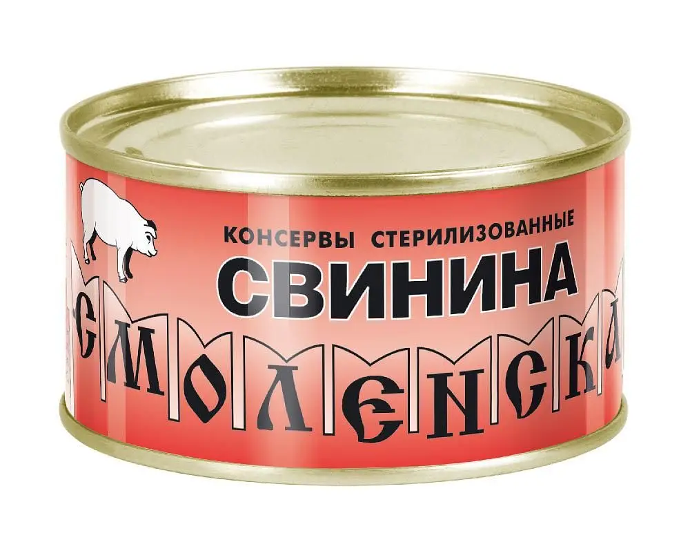 Упаковка 36 банок Тушенка Смоленская