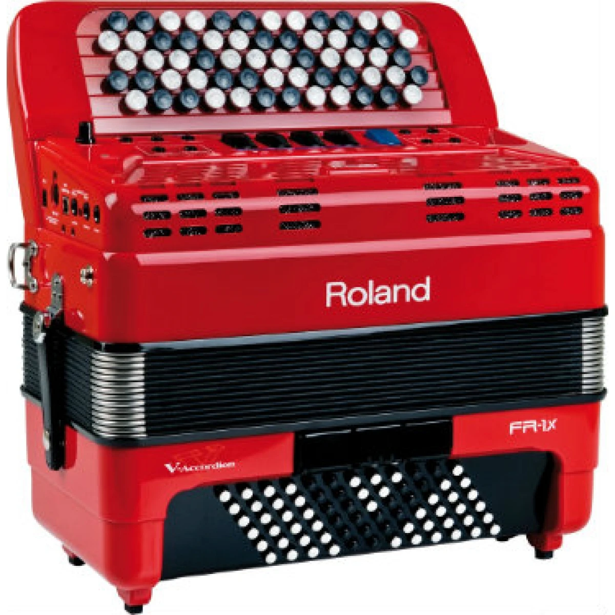 

Совершенно новая цифровая кнопка Roland FR1XB V-аккордеон красного цвета.
