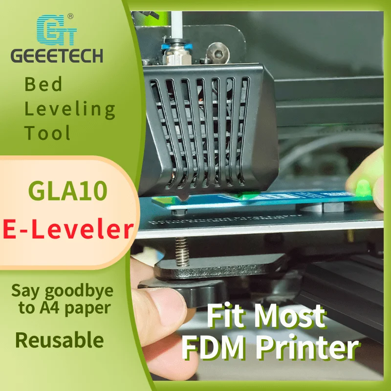 

Geeetech Leveler GLA10 Electronic Bed Leveling Tool Auxiliary Leveling Device Work With Most FDM 3d Printer Ender 3 Level faster