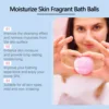 Soothing Bath Bombs Long Lasting Flower Fragrances Relaxing Exfoliating Ball Shower Moisturizing Stress Relief Salt Bubble Balls 6