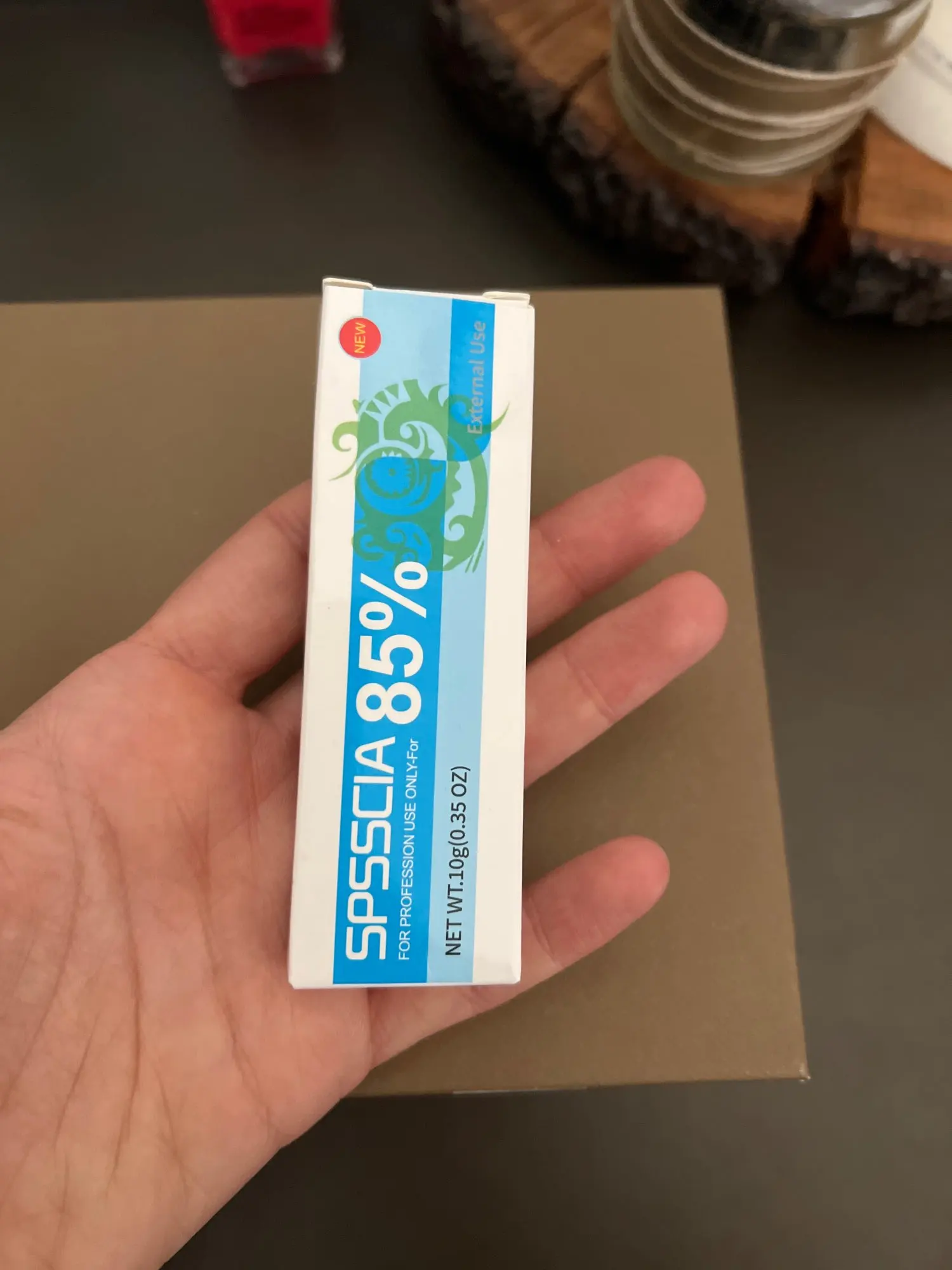 85% SPSSCIA Numbing Cream for Microblading Cosmetic tattooing Permanent Makeup photo review