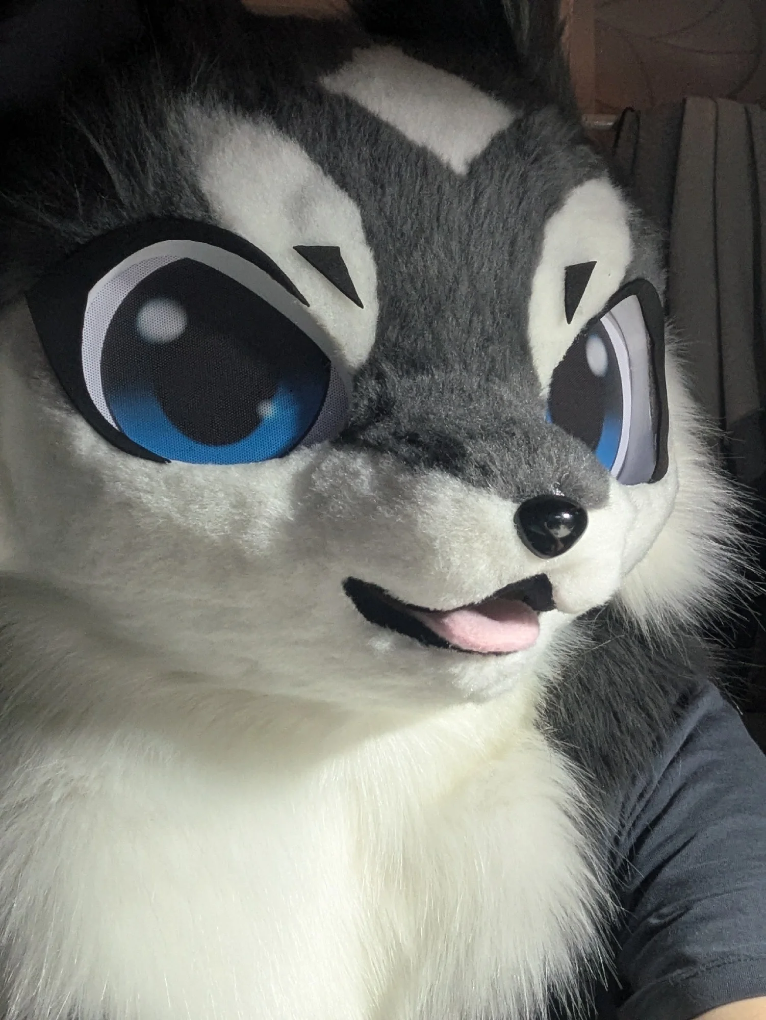 Animal Cabeça Fera Traje, Kawaii Fursuit, Cão bonito, Lobos Besta