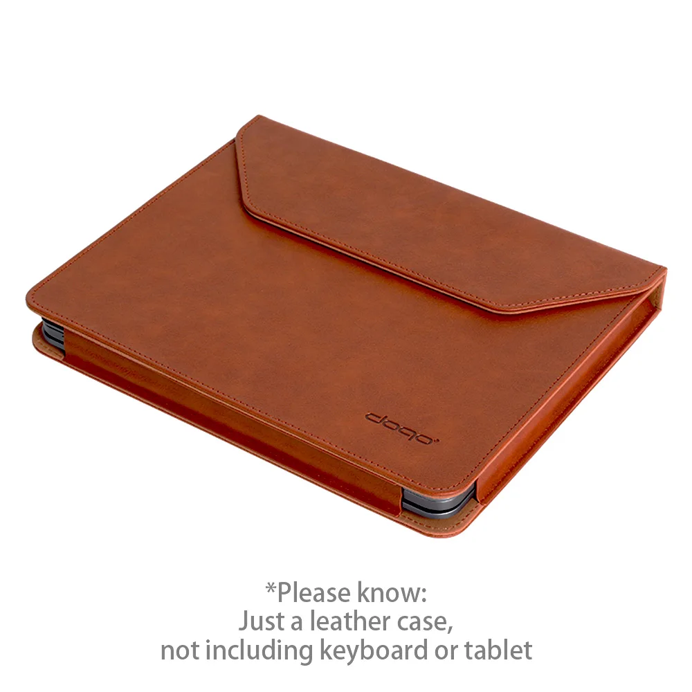 Doqo-capa para Tablet Confortável Compatível com Ipad Pro m2 2023 m1 2023 2023 Teclado Inteligente e Mágico Porta Lápis pu Lea