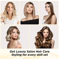 5 en 1 Air Styler Bigoudi Automatique Sèche-Cheveux Outil de Coiffure à Ions Négatifs Coanda Technology Brosse Volumisante Lisseur pour Tous Les Types de Cheveux Cadeau pour Femme 8