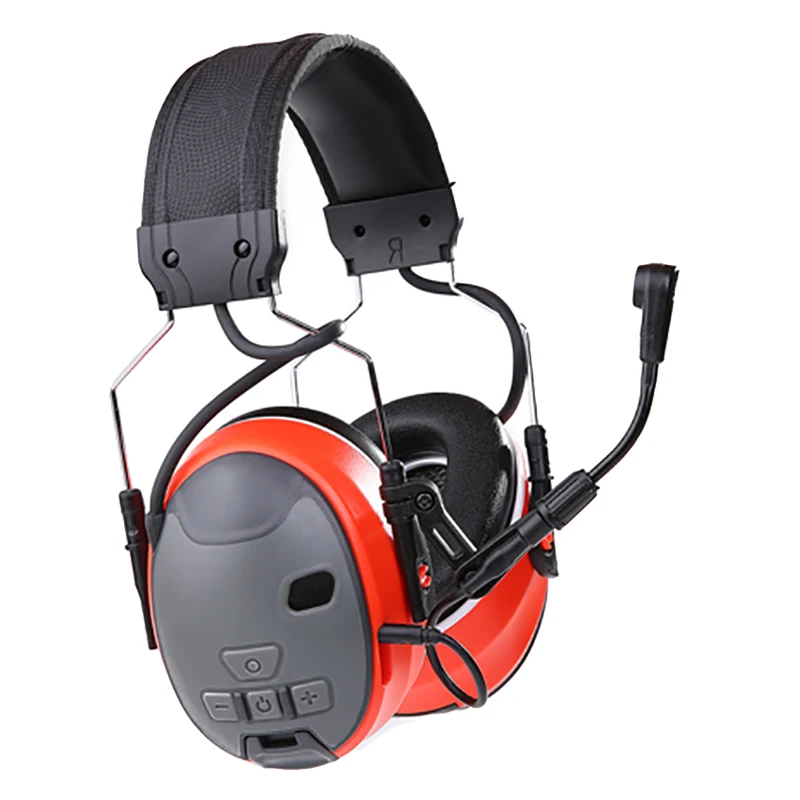 HOT!EARMOR Bluetooth 5.1 Ver C51 Electronic Noise Reduction Headset  Tactical Communication Headset Black / Blue / Red / Yellow 3