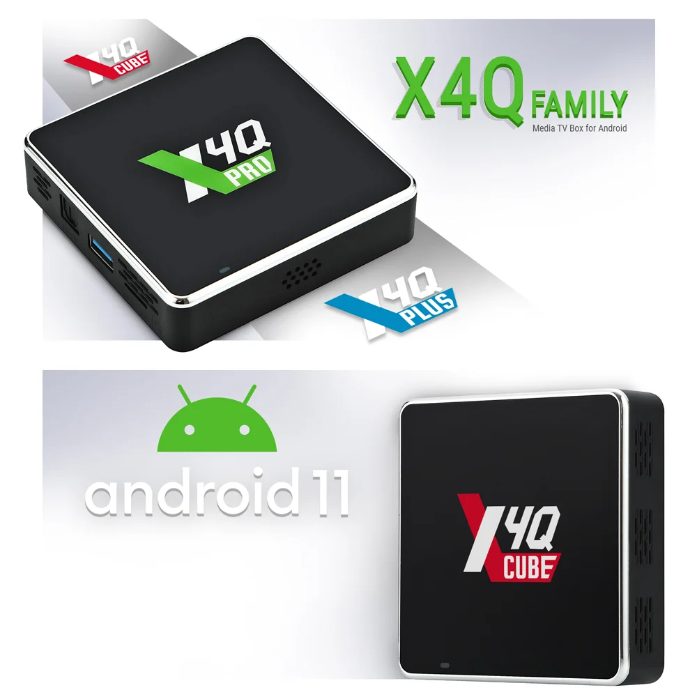 Smart Tv Ugoos X3 Pro Tv Box Original UGOOS X4Q CUBE X4Q PRO X4Q