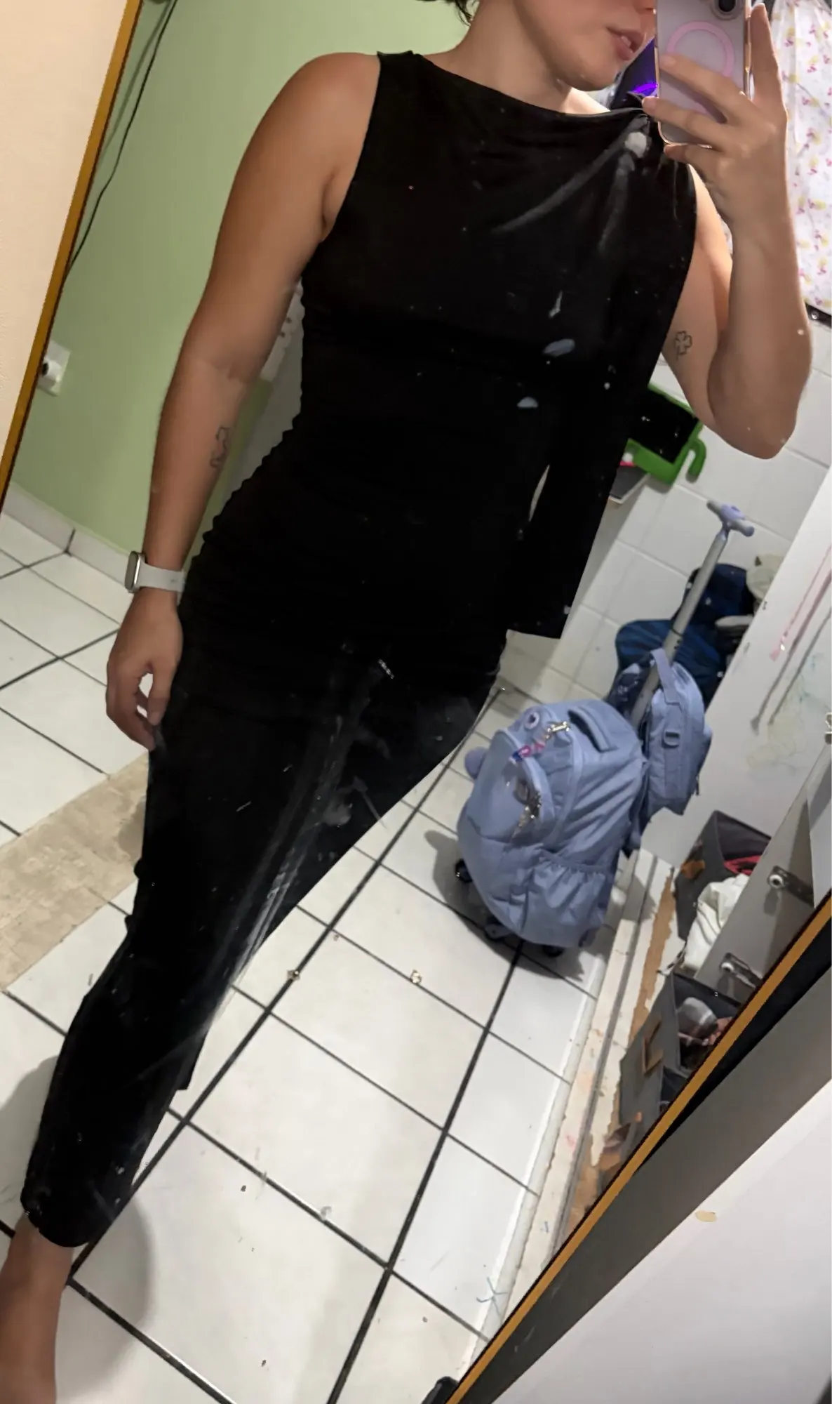 New Women Fashion Solid O-Neck Sleeveless Patchwork Sexy Bodycon Maxi Prom Dress Summer Women Clothes Party Festival Club Y2K photo review