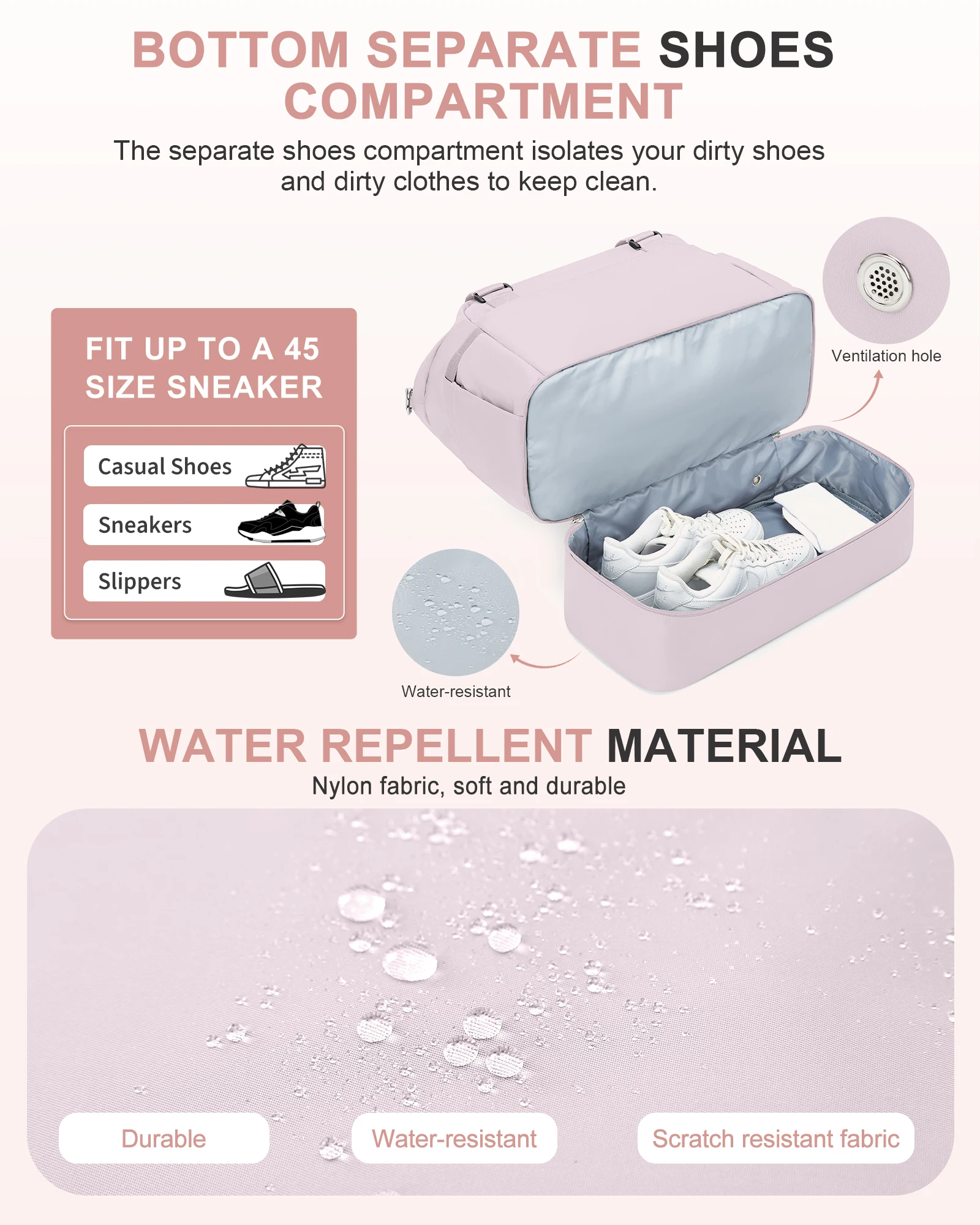 حقيبة قماشية نسائية، مثالية لقضاء عطلة نهاية الأسب...