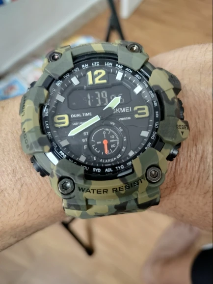 SKMEI 1637 Military Digital Waterproof Shockproof Watch for Men photo review